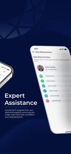 SJWorld account profile and settings screen for diamond sourcing distributor