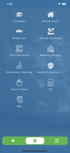Fund transaction screen for lump sum purchases and SIP investments in Vcare app